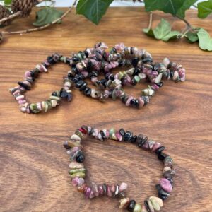 Kristallarmband vattenmelon turmalin