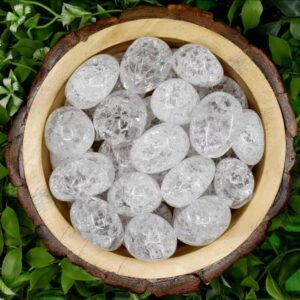 Trumlad krackelerad bergkristall