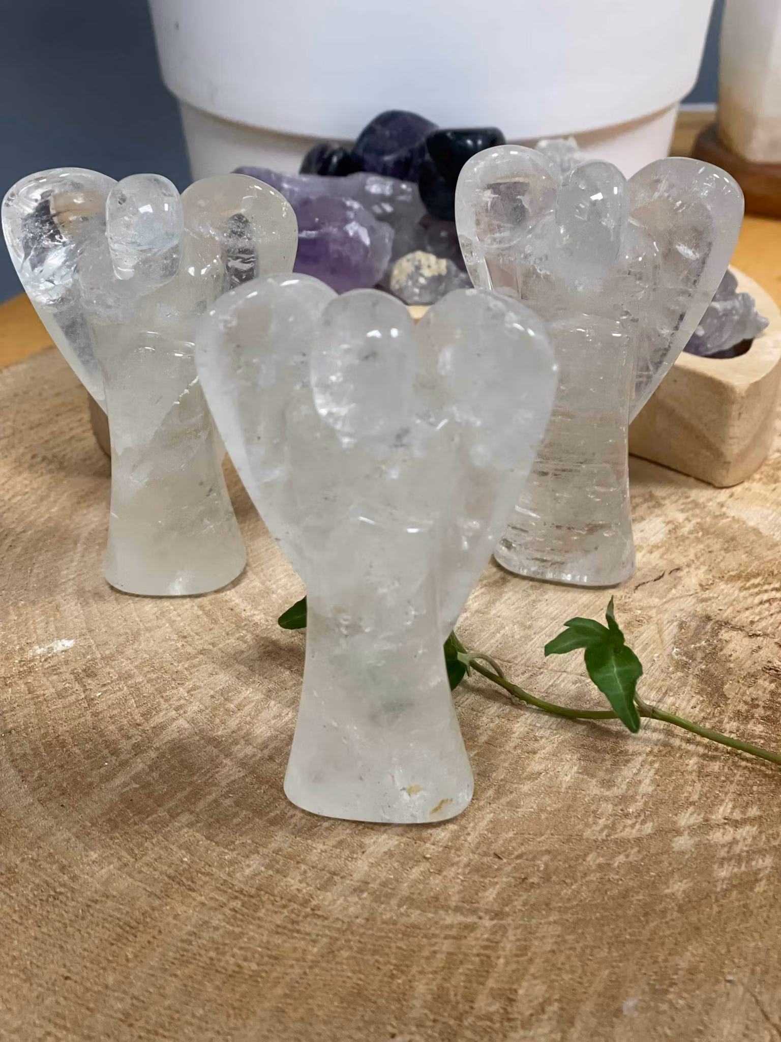 Kristallängel bergkristall