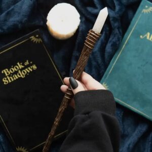 Rituellt trollspö bergkristall