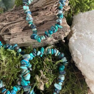 Kristallarmband chips stenar Krysokolla