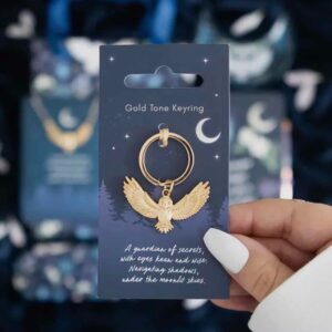 Nyckelring visdomens uggla