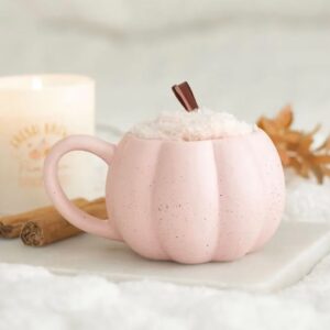 Mugg rosa pumpa med strumpor