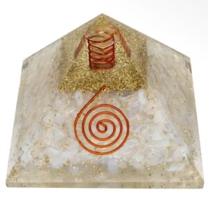 Orgonit pyramid med Opalite och koppar