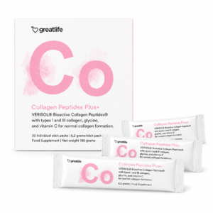 Greatlife Kollagenpeptider (Typ I & III) VERISOL® 30 portionspåsar från Greatlife.