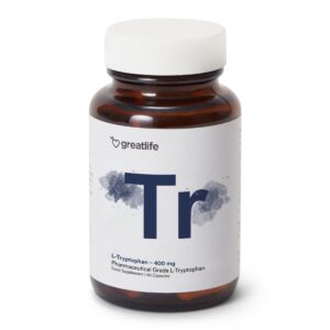 Greatlife L-Tryptophan – 400 mg (Tryptofan) 60 kapslar från Greatlife.