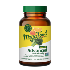 MegaFood Men's 55+ Advanced Multivitamin 120 tabletter från MegaFood.