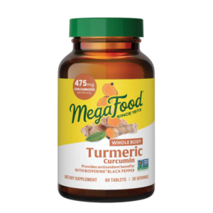 MegaFood Turmeric Strength for Whole Body 60 tabletter från MegaFood.