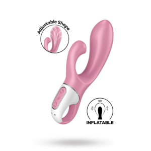 Satisfyer Air Pump Bunny 2 Light Red från Satisfyer.