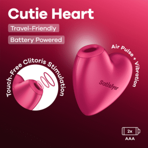 Satisfyer Cutie Heart Battery Powered från Satisfyer.