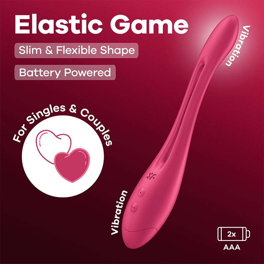 Satisfyer Elastic Game Pink Battery Series från Satisfyer.