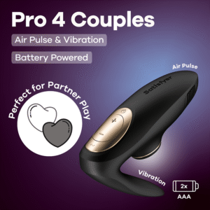 Satisfyer Pro 4 Couples Battery Powered från Satisfyer.