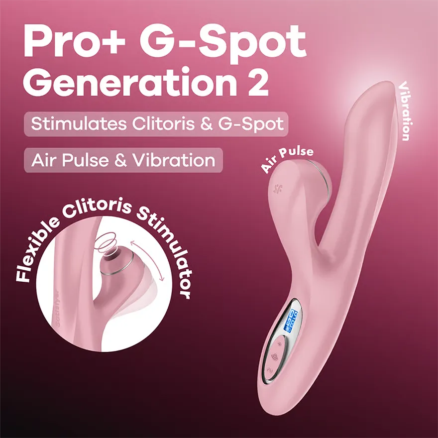 Satisfyer Pro G-Spot Rabbit Pink från Satisfyer.