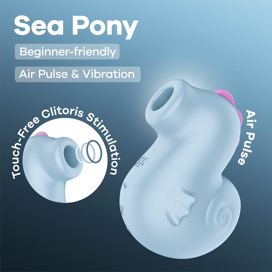 Satisfyer Sea Pony Air Pulse Vibrator från Satisfyer.