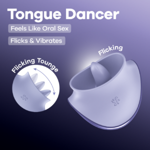 Satisfyer Tongue Dancer Flicking Clitoral Stimulator från Satisfyer.